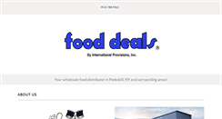 Desktop Screenshot of fooddeals.com